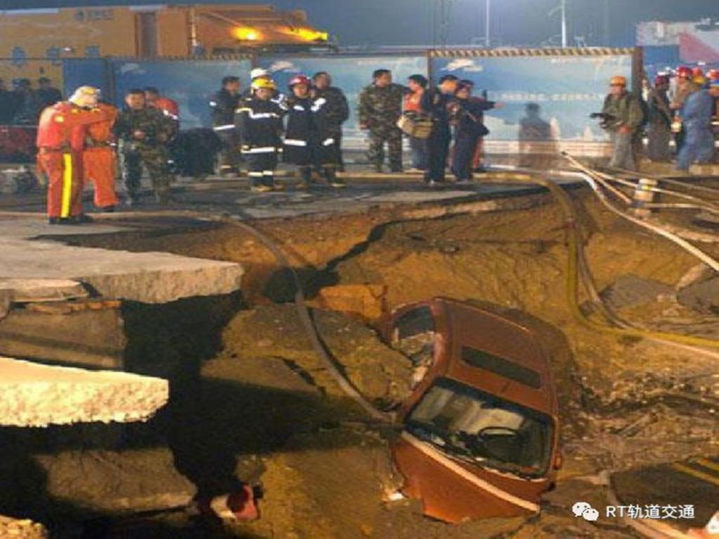 工程事故案例9-杭州地铁1号线湘湖站坍塌-鲁东大学土木工程学院 - 鲁东大学土木工程学院